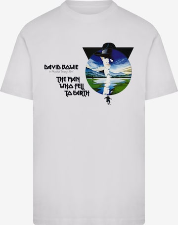 F4NT4STIC Shirt 'The Man Who Fell To Earth' in White: front