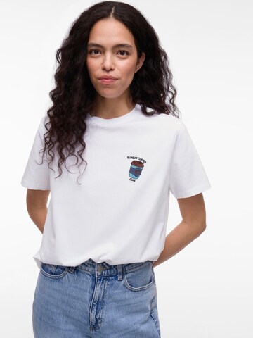 T-shirt 'VINora' VILA en blanc