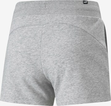 PUMA Regular Workout Pants 'Essentials' in Grey