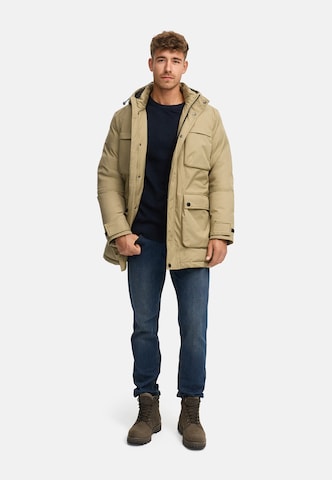 Manteau d’hiver 'INTardil' INDICODE JEANS en vert