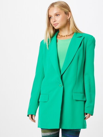 Misspap - Blazer en verde: frente