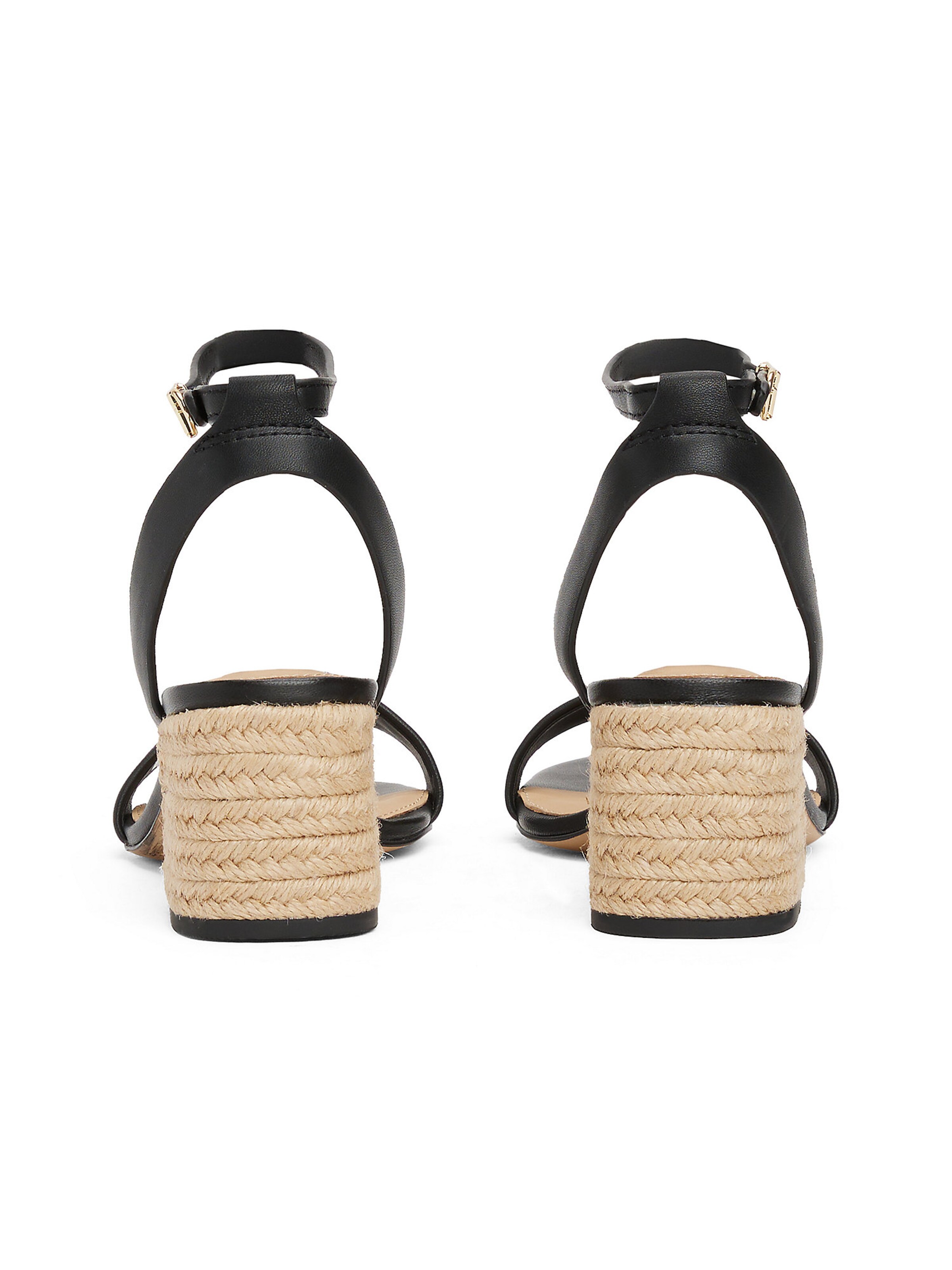 Sandales à lanières TOMMY HILFIGER en noir