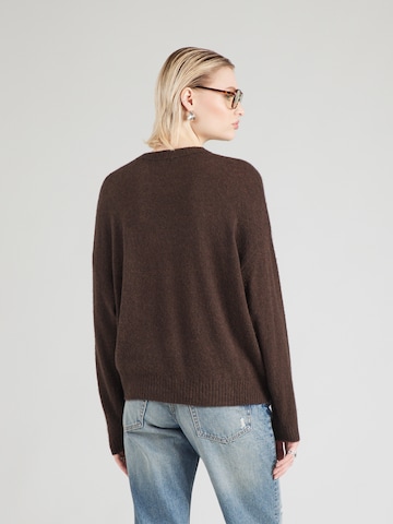 Pull-over 'OUITY' AMERICAN VINTAGE en marron