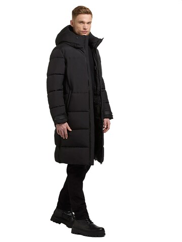 khujo Winter Jacket 'Siram2' in Black