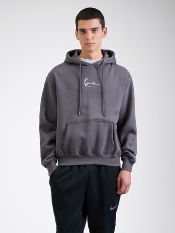 Sweat-shirt Karl Kani en gris : devant