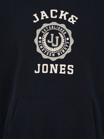 Jack & Jones Plus - Sweatshirt 'JJVICTO' em azul