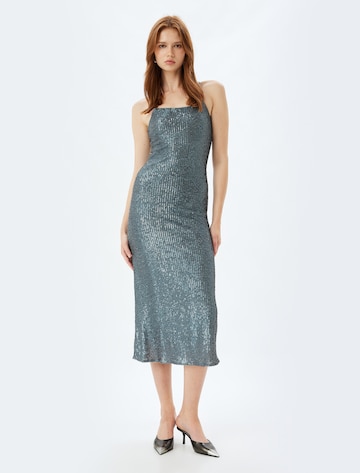 Koton Cocktail dress in Grey: front