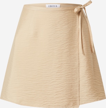 EDITED Skjørt 'Grazia' i beige: forside