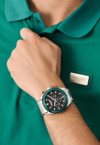 Montre à affichage analogique Aston Martin en noir