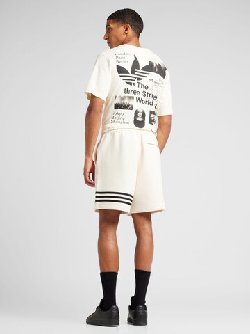 Loosefit Pantalon 'Neuclassics' ADIDAS ORIGINALS en blanc