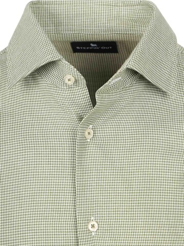 Coupe slim Chemise Steppin' out en vert