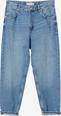 Loosefit Jean Bershka en bleu : devant