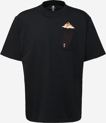 CONVERSE Shirt in Black: front