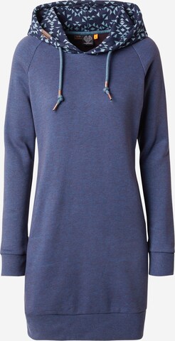 Ragwear Jurk 'BESSI' in Blauw: voorkant