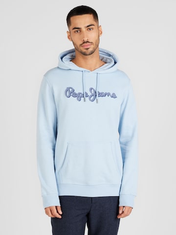 Pepe Jeans Sweatshirt 'Ryan' in Blue: front