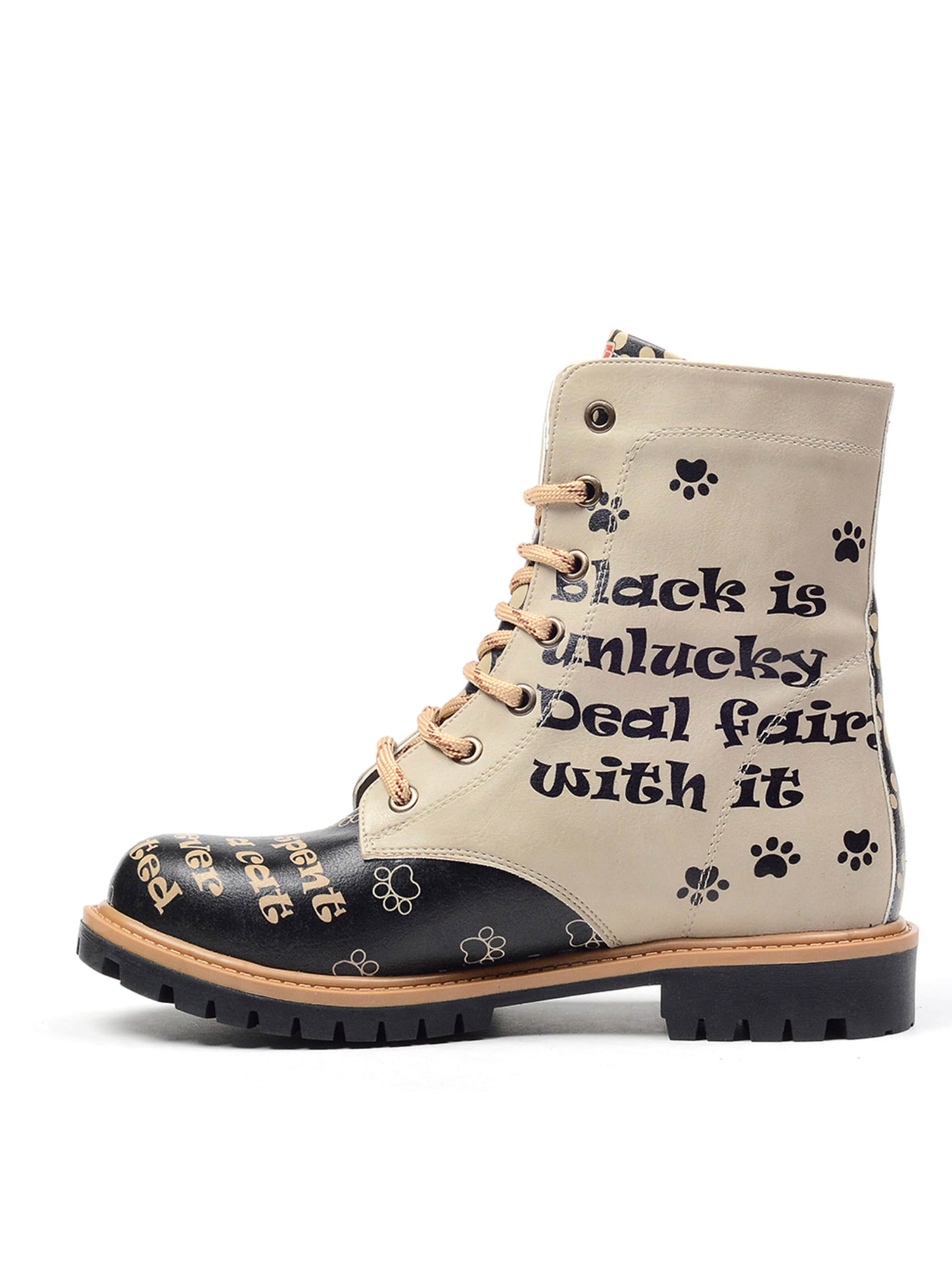 Bottes à lacets 'TMS102' Goby en beige