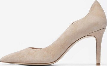 Bianco Pumps 'BIACHIC' in Beige: front