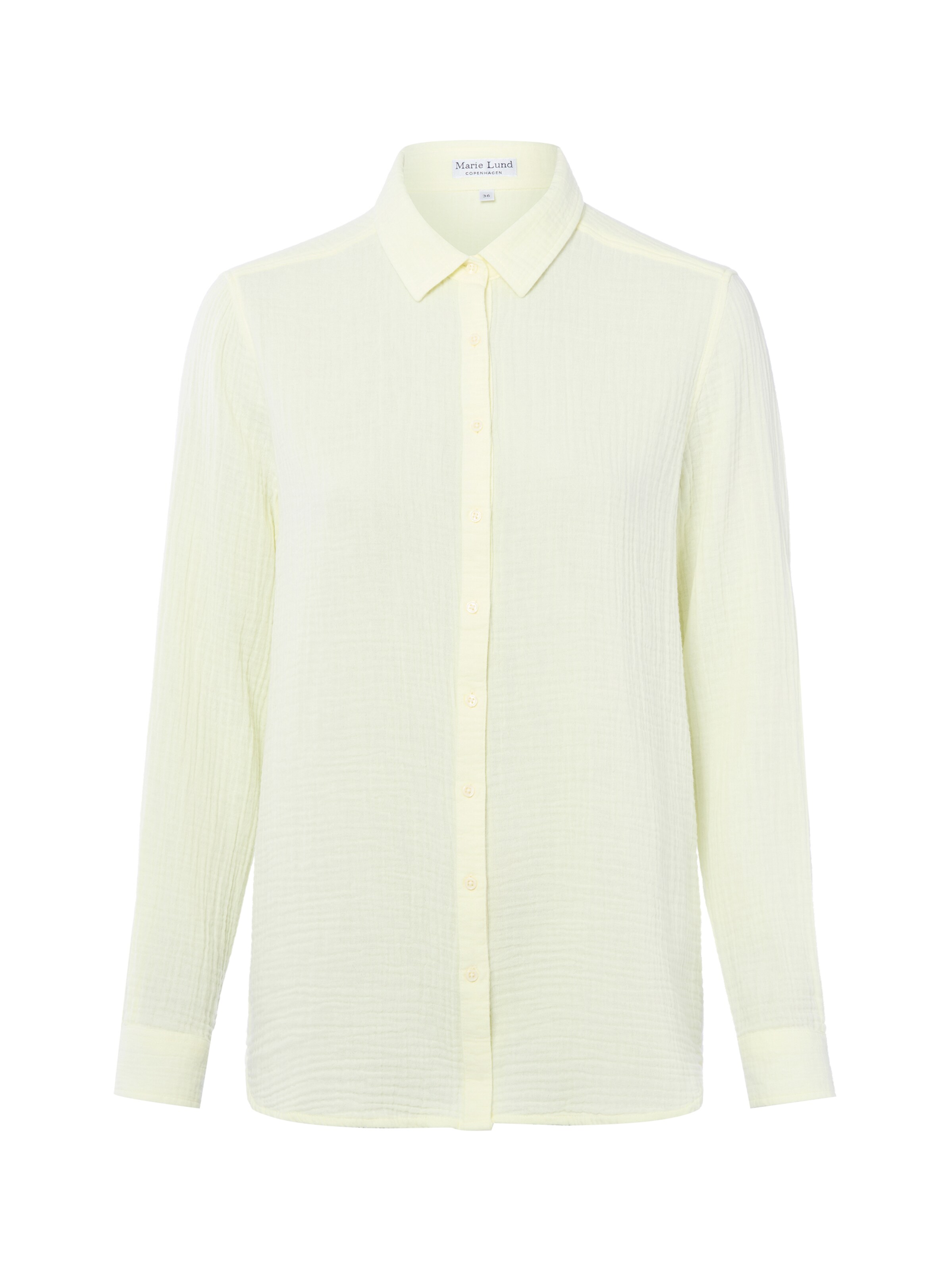 Marie Lund Blouse in Yellow: front
