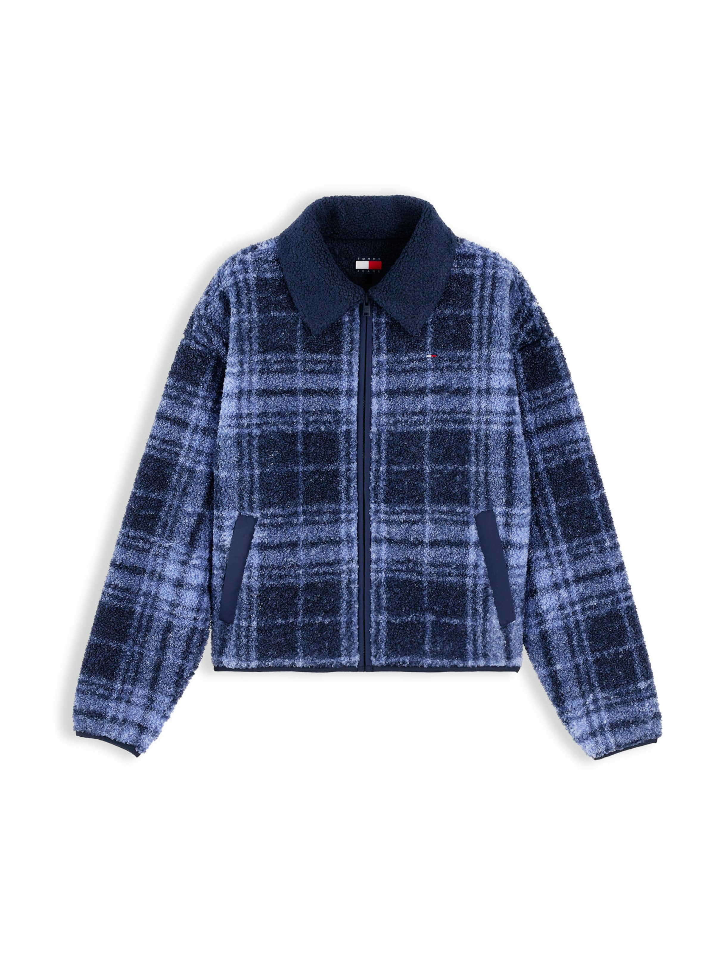 Tommy Jeans Overgangsjakke i blå: forside
