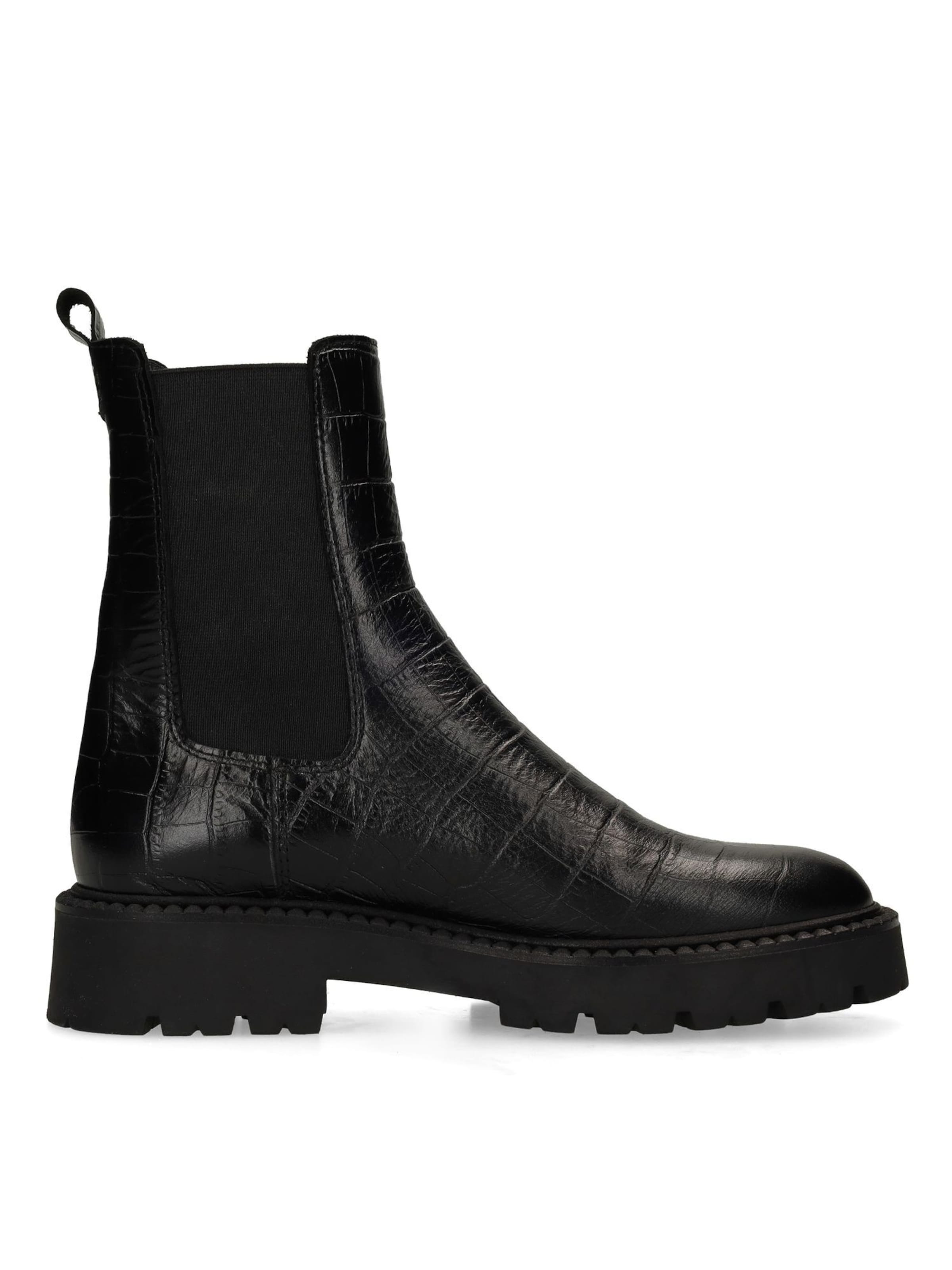 no stress Chelsea boots in Zwart
