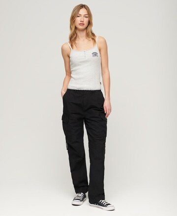 Superdry Loose fit Cargo Pants in Black