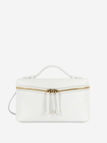 LANCASTER Paris - Malas de tiracolo 'Lancaster Sac boite Zippé S Milano Trésor Blanc' em branco: frente