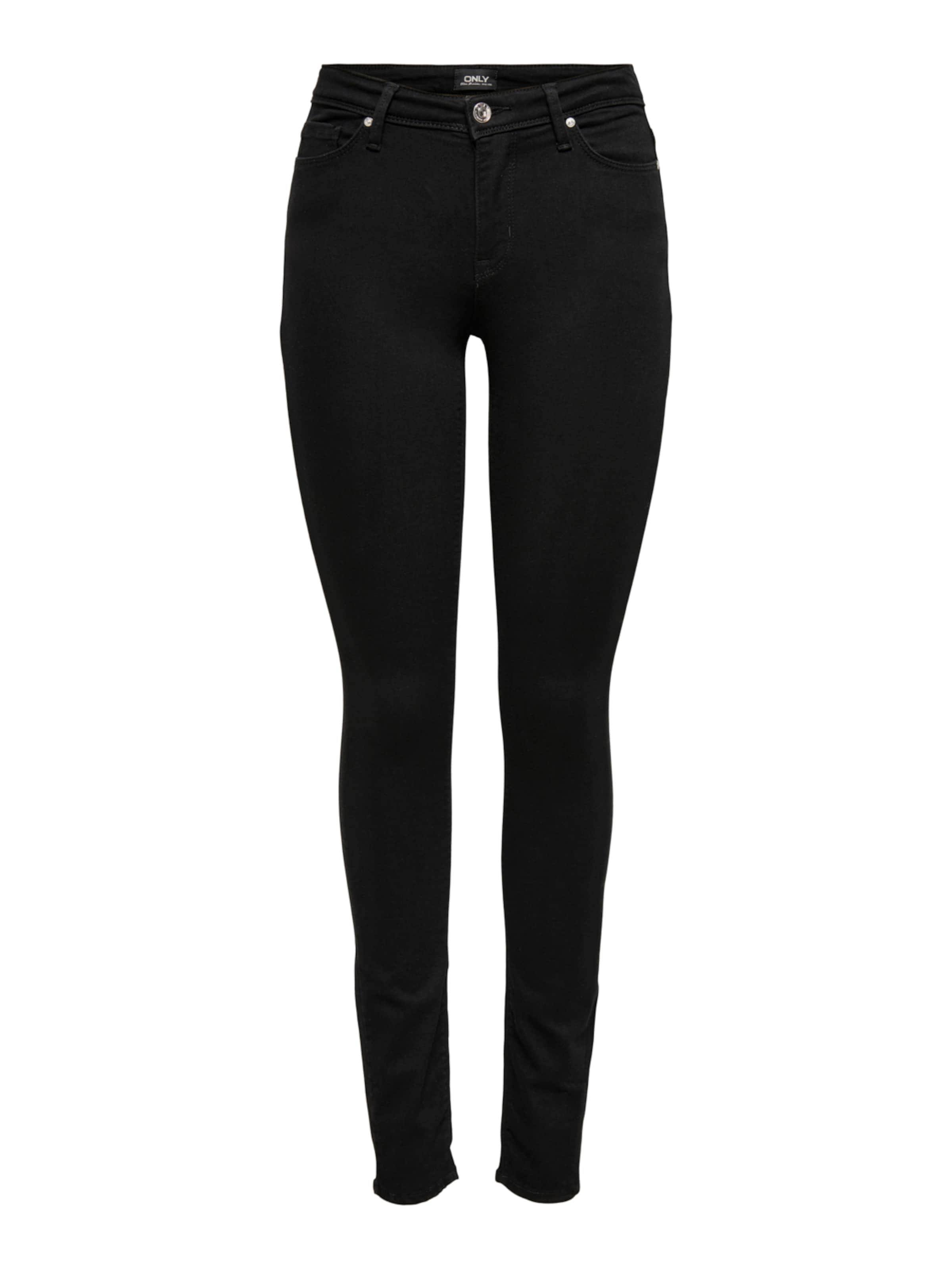 Skinny Jean 'Ida' ONLY en noir : devant