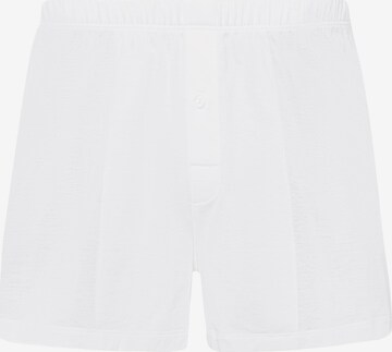 Hanro Boxershorts 'Cotton Sporty' in Wit: voorkant