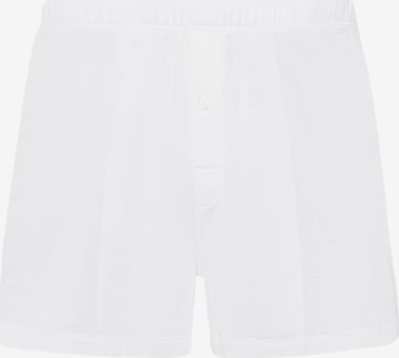 Hanro Boxer shorts 'Cotton Sporty' in White: front