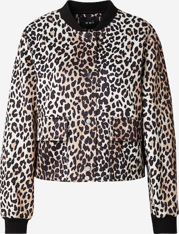 OUI Välikausitakki värissä beige: etupuoli