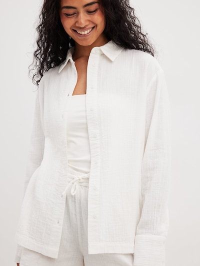 NA-KD Blouse in White, Item view