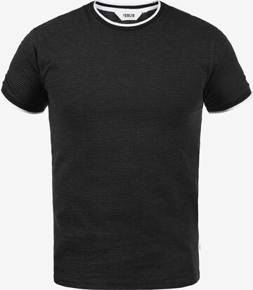 !Solid Shirt 'Saul' in Black: front