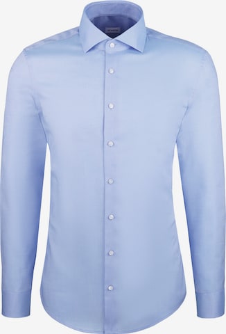 Chemise business 'Schwarze Rose ' SEIDENSTICKER en bleu : devant