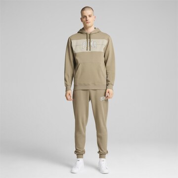 PUMA Sweatshirt 'Squad' in Beige: Vorderseite