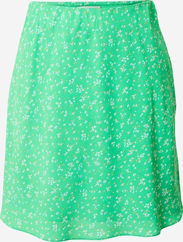 Neo Noir Skirt 'Lunna' in Green: front