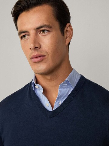Hackett London Pullover in Blau