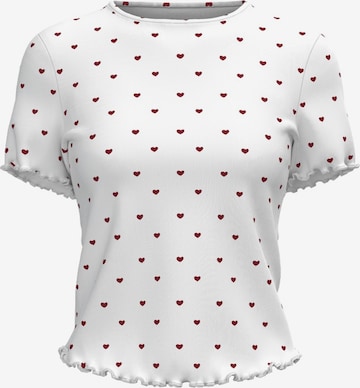 VERO MODA Shirt 'VMHarry' in Wit: voorkant