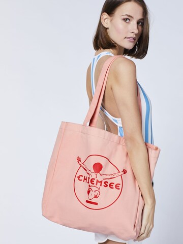 CHIEMSEE Beach Bag in Pink: front