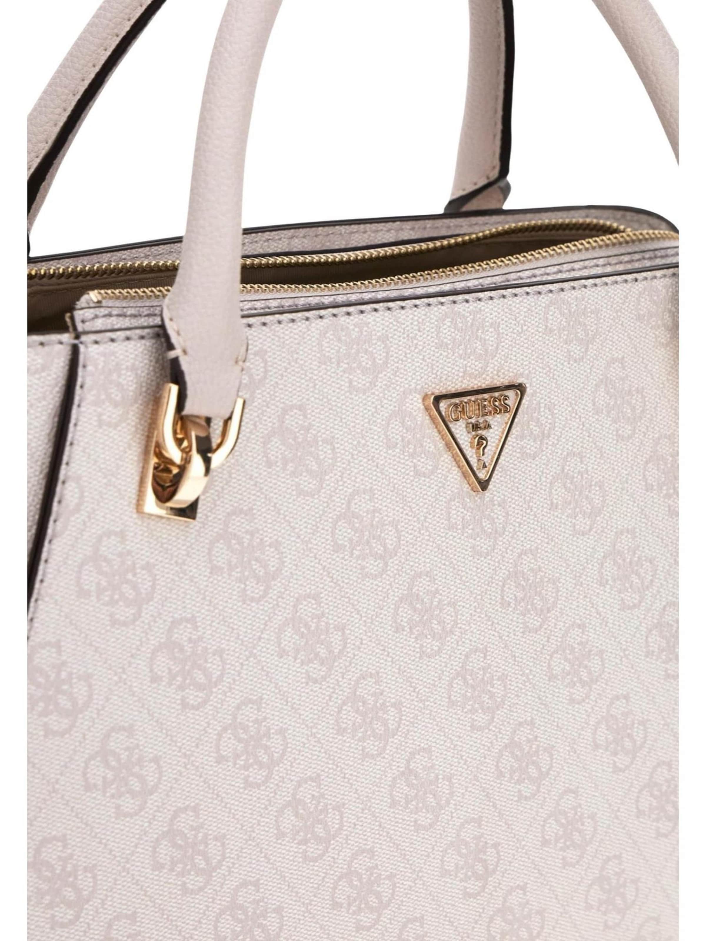 Borsa a spalla 'NOELLE II LUXURY SATCHEL HWBG96 72070' di GUESS in grigio