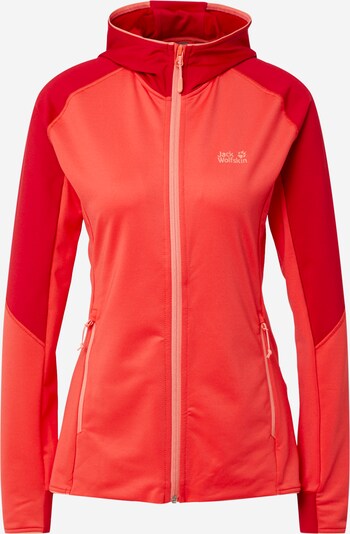 JACK WOLFSKIN Outdoorjacke 'HYDRO III' in rot / hellrot, Produktansicht