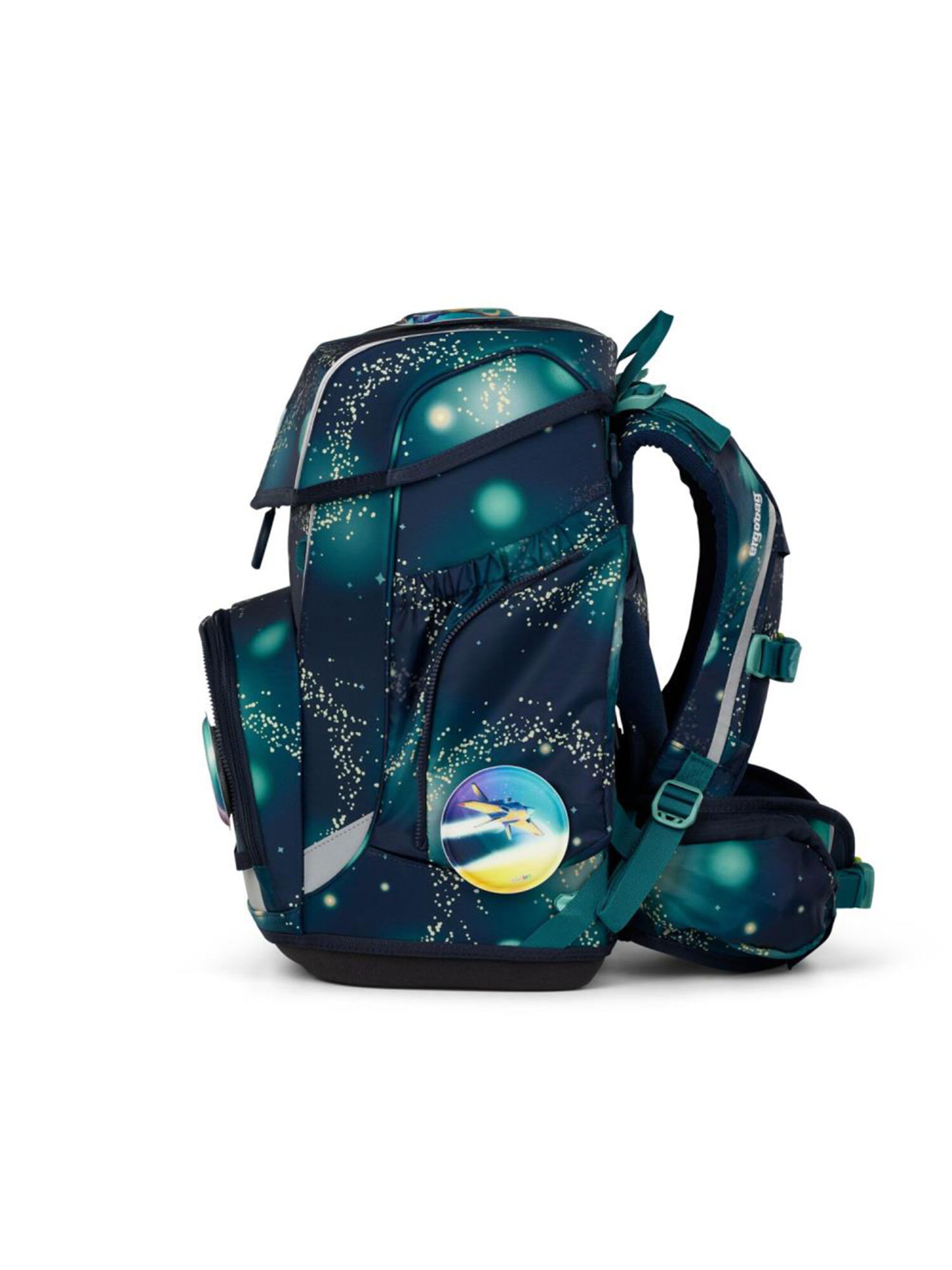 ergobag Rucksack 'Cubo Set 5 tlg'‌‌‌ in Blau