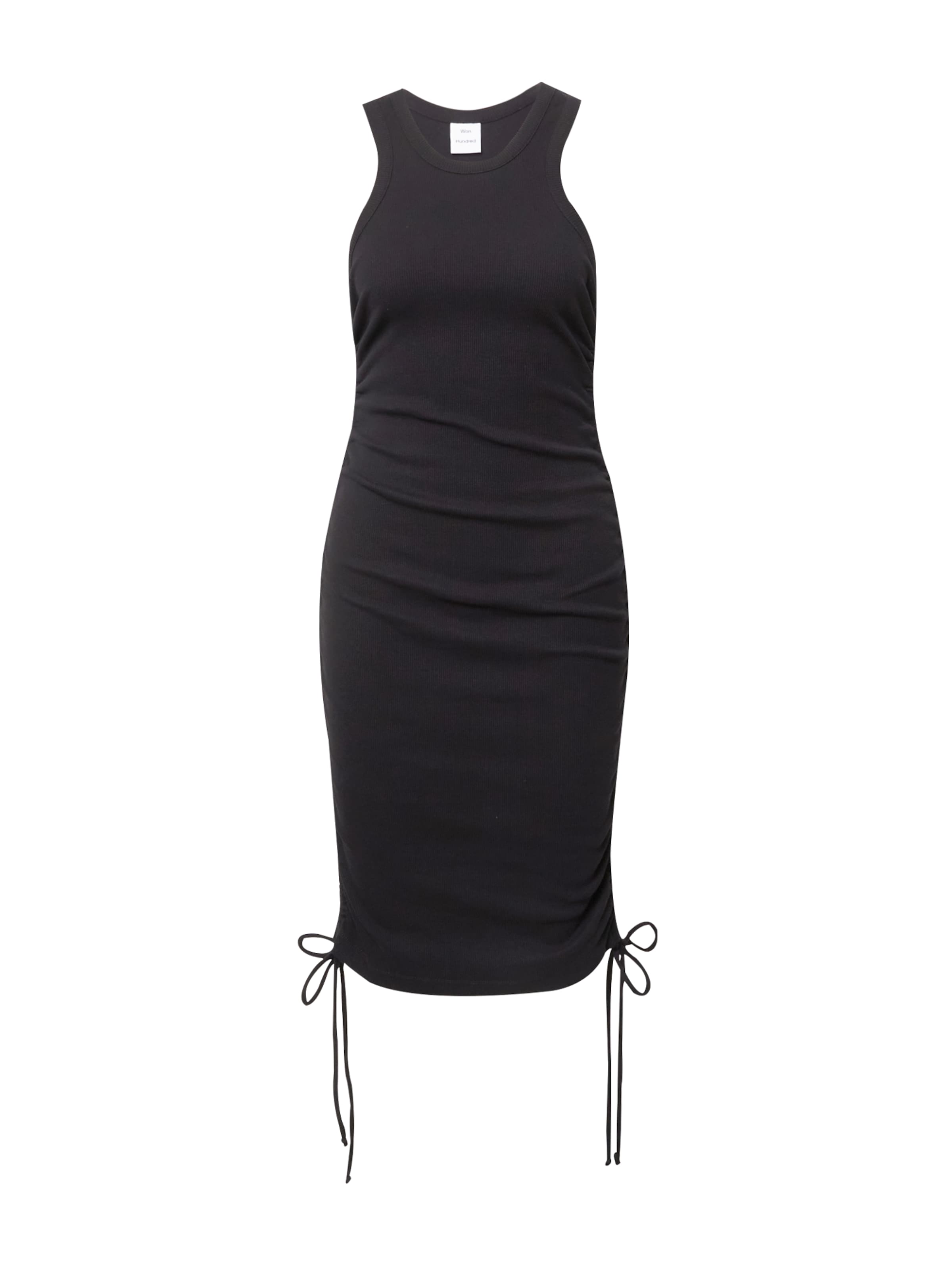 Won Hundred Рокля 'Lucinda' в черно: отпред