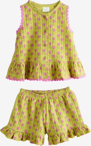 Set Next en vert : devant