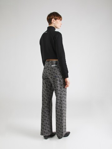 KARL LAGERFELD JEANS Wide Leg Jeans in Grau