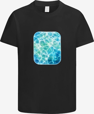 HUSKSWARE Shirt in Schwarz: Vorderseite