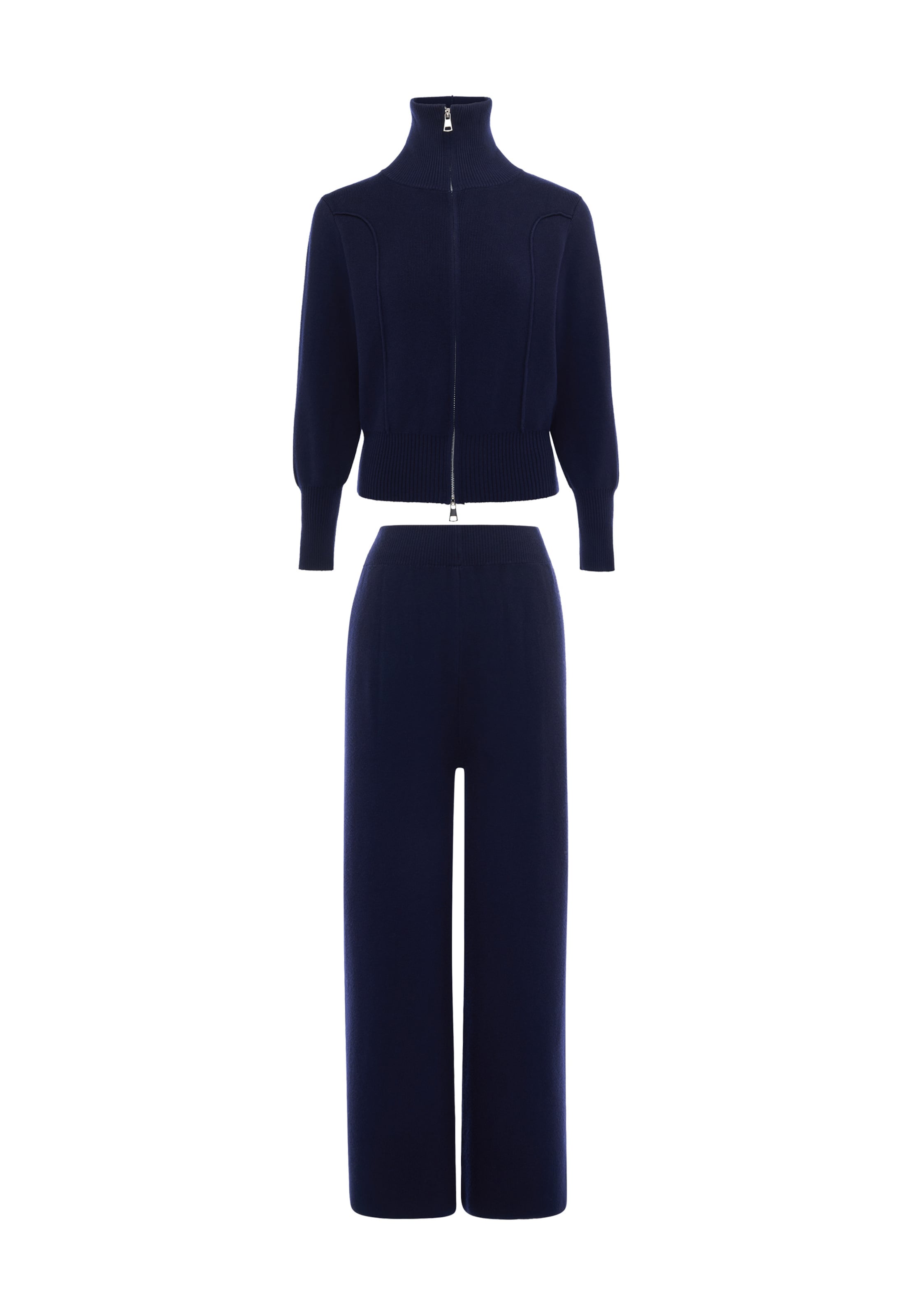 faina - Ropa para correr en azul: frente