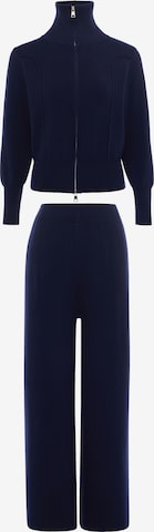 faina - Ropa para correr en azul: frente