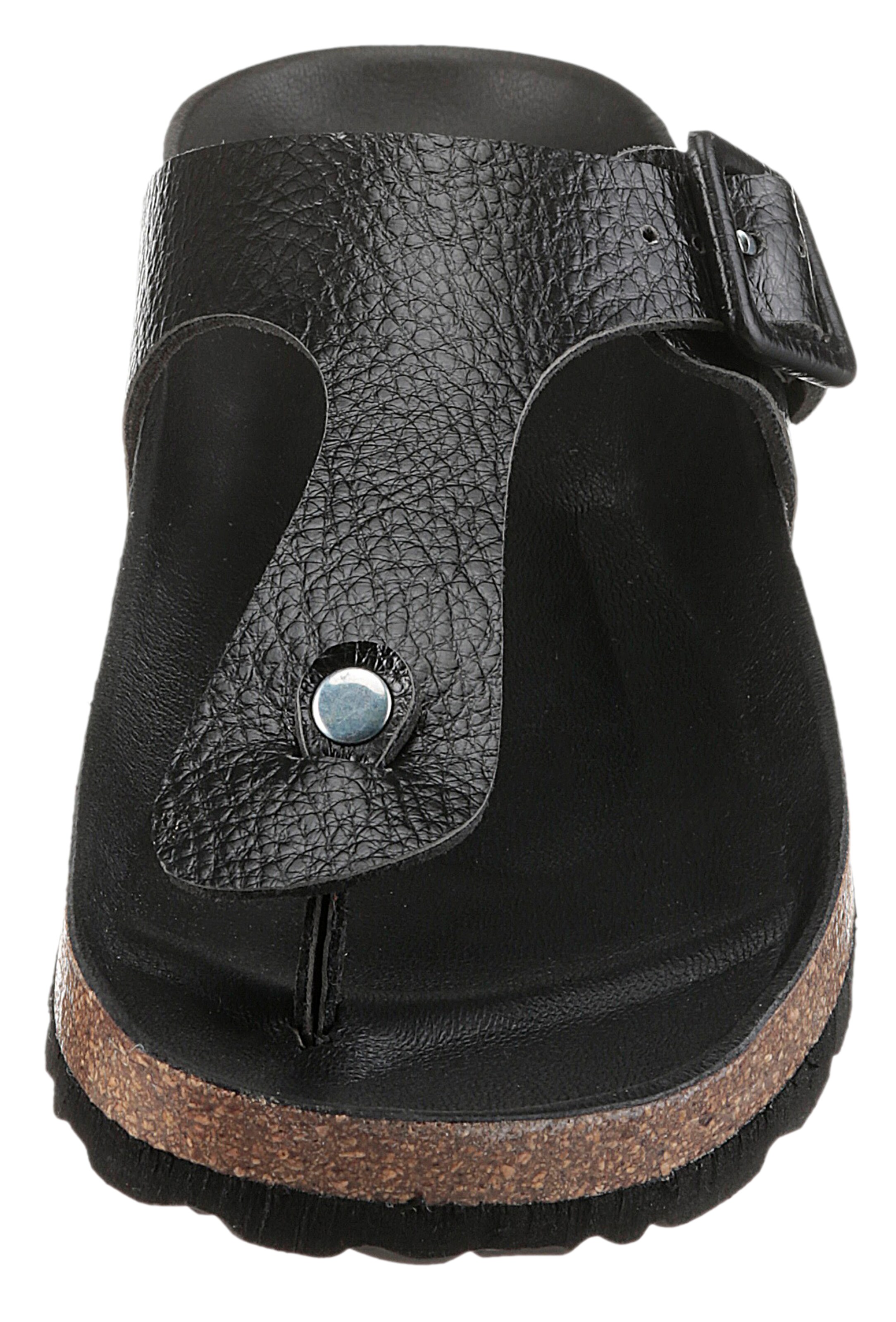 VERBENAS T-Bar Sandals in Black