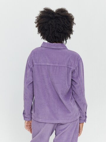mazine Between-Season Jacket ' Naica Shacket ' in Purple