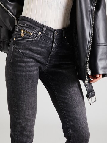 MAC Slimfit Jeans 'RICH Chic' in Grijs